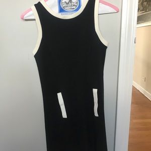 Black and white dress